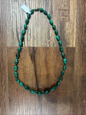 Vintage Green Malachite necklace